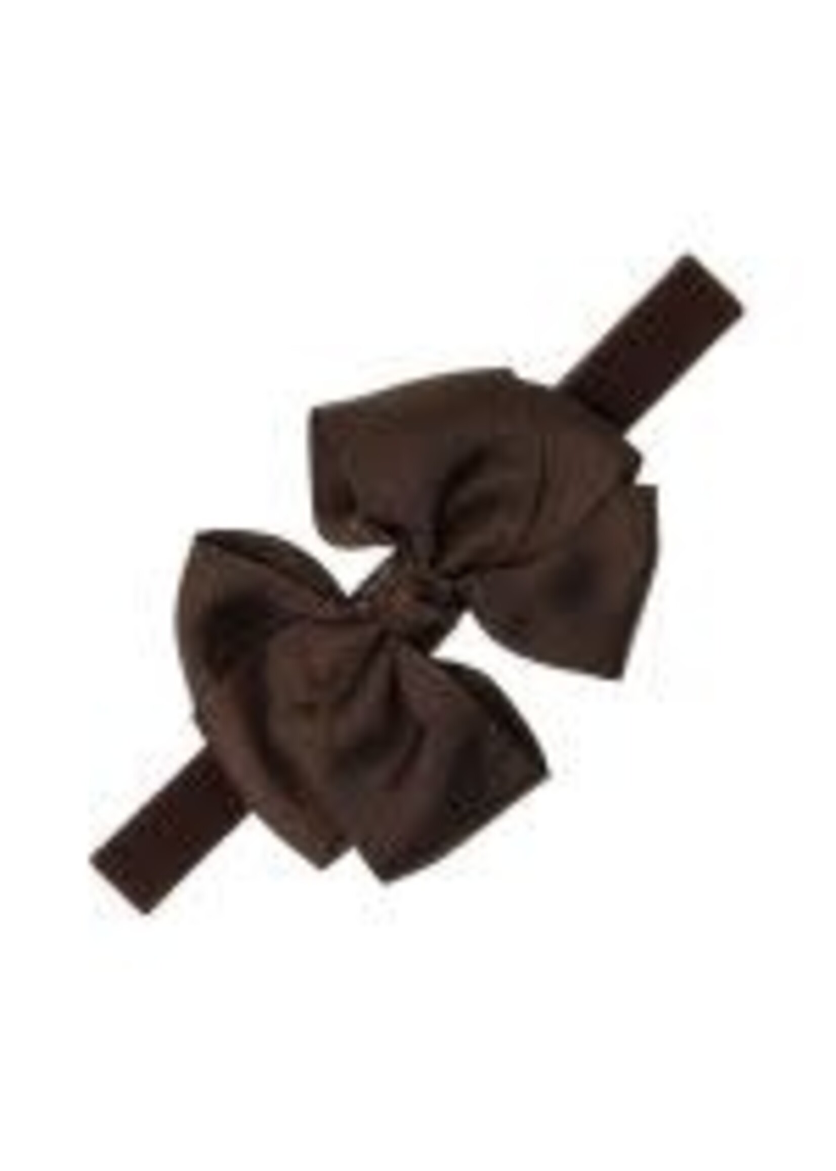 Siena Siena strik haarband bruin met strik
