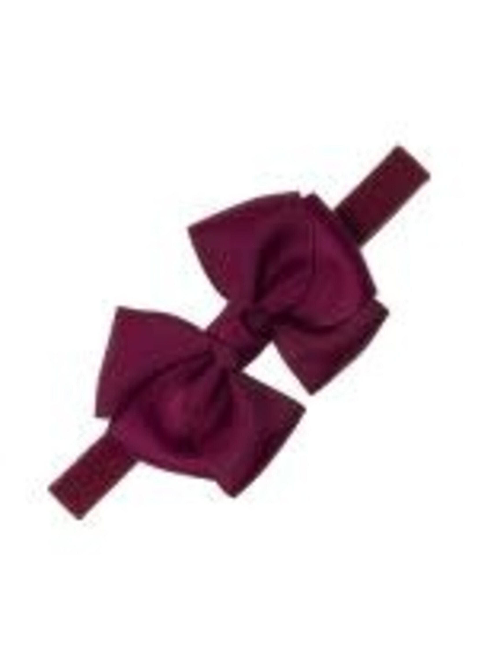 Siena Siena strik haarband bordeaux met strik