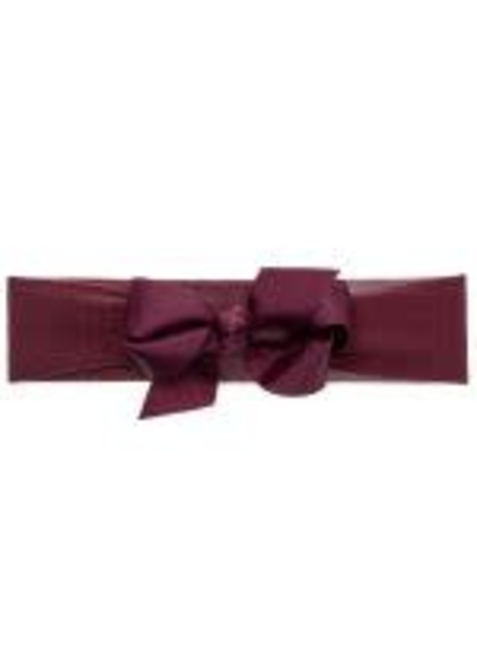 Siena Siena Haarband breed bordeaux met strik