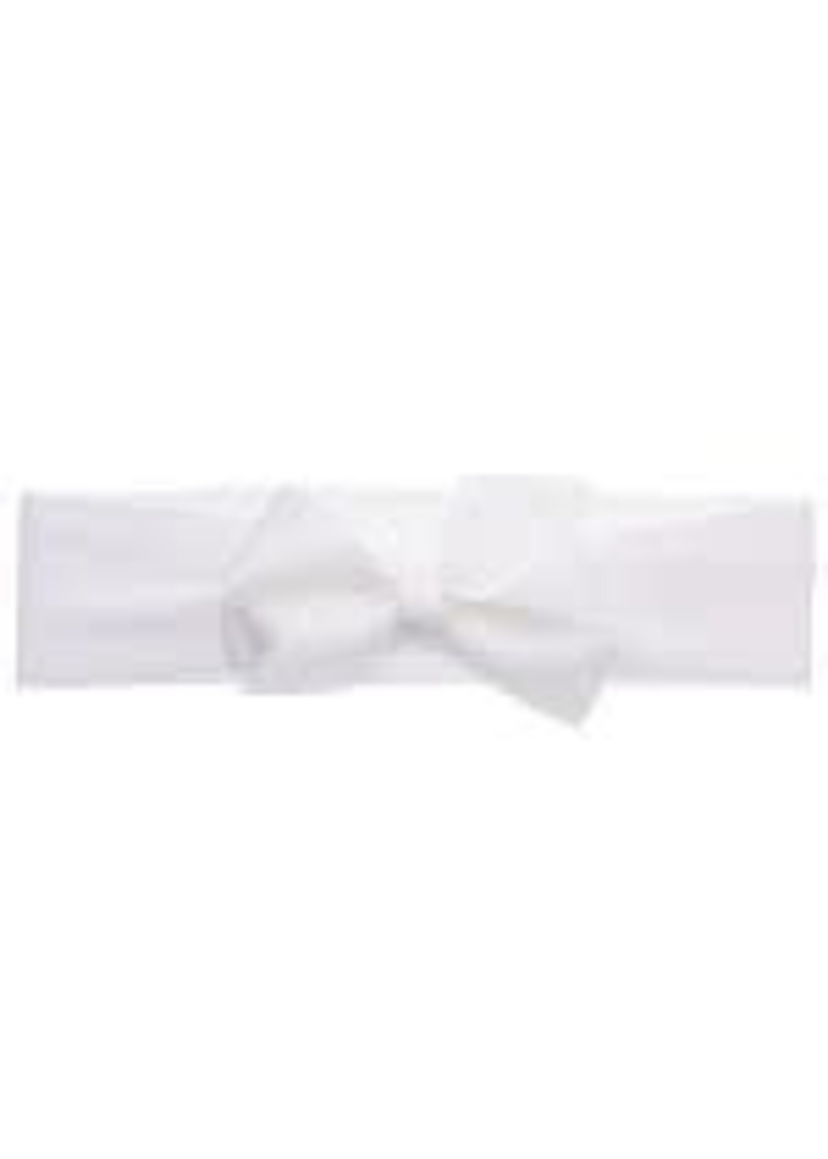 Siena Siena Haarband breed wit met strik