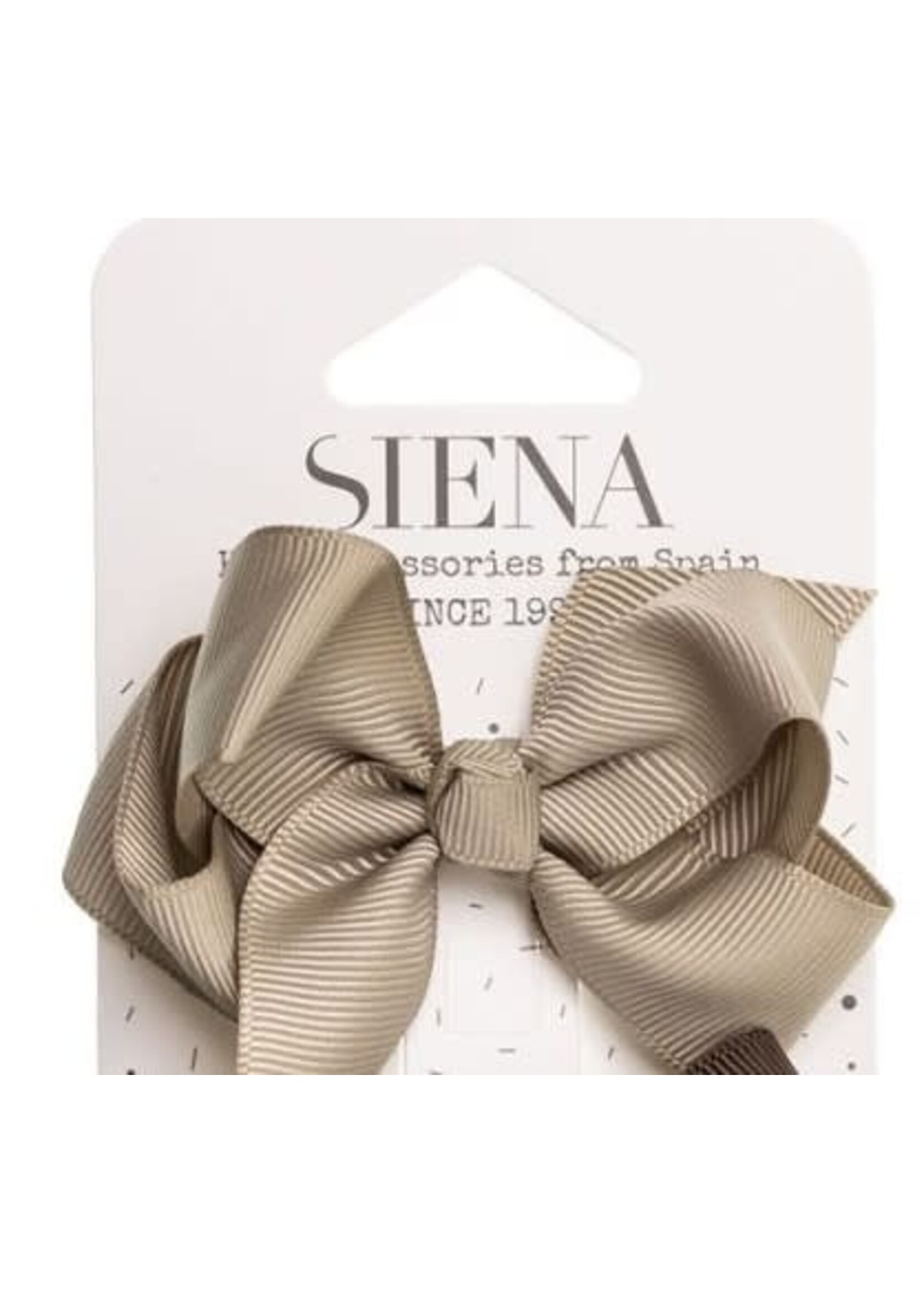 Siena Siena  strik satijn beige