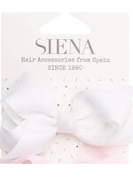 Siena Siena  strik satijn wit