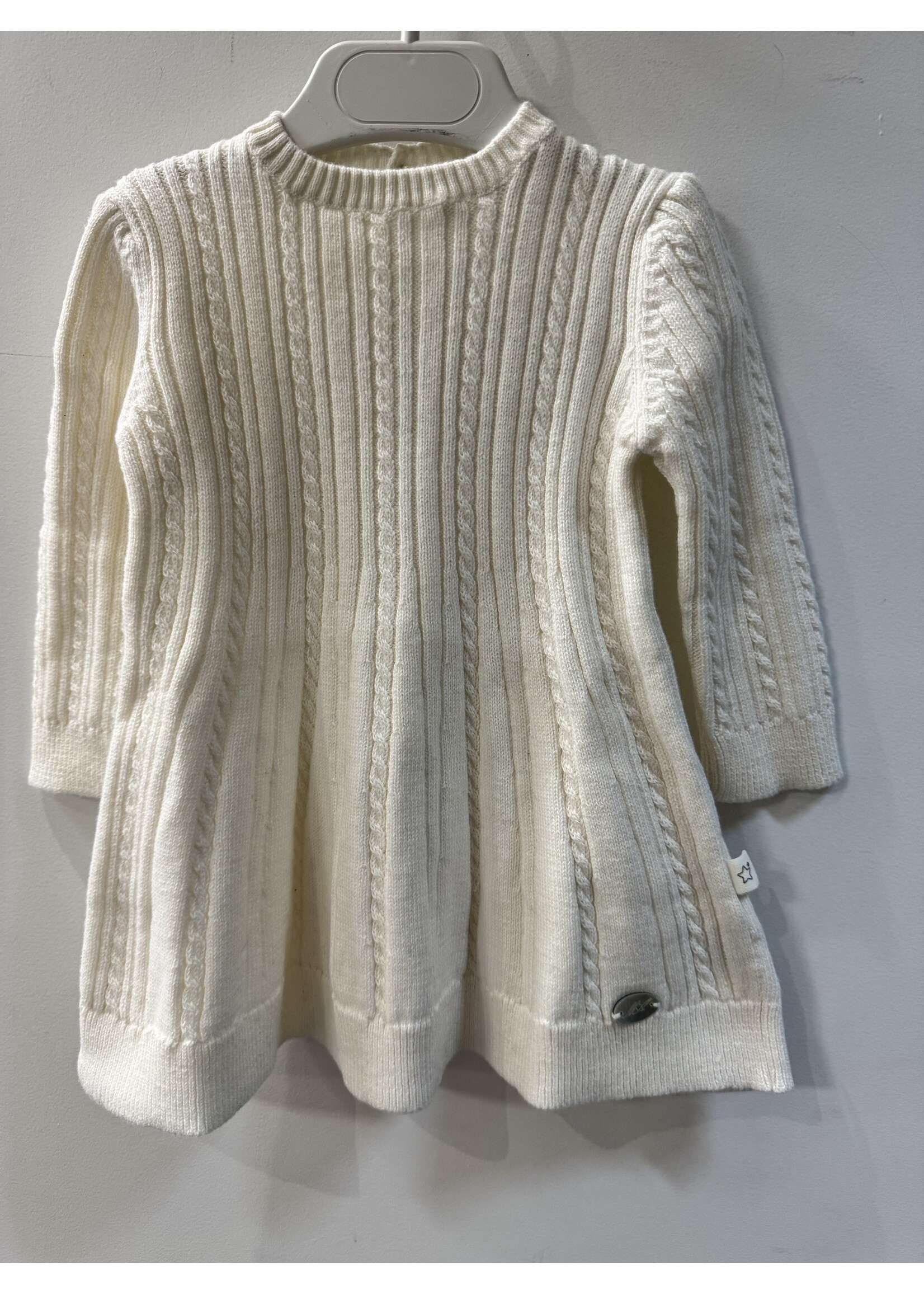 Martin Aranda Martin Aranda DRESS KNIT GIRL CARAVIA Blanco roto - 047-10323