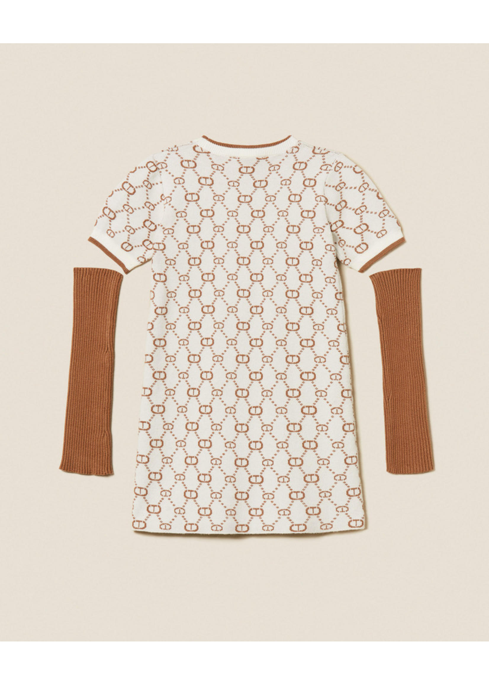 Twinset Twinset ABITO PAPIRO/MICRO LOGO CAMEL - 252GJ3020