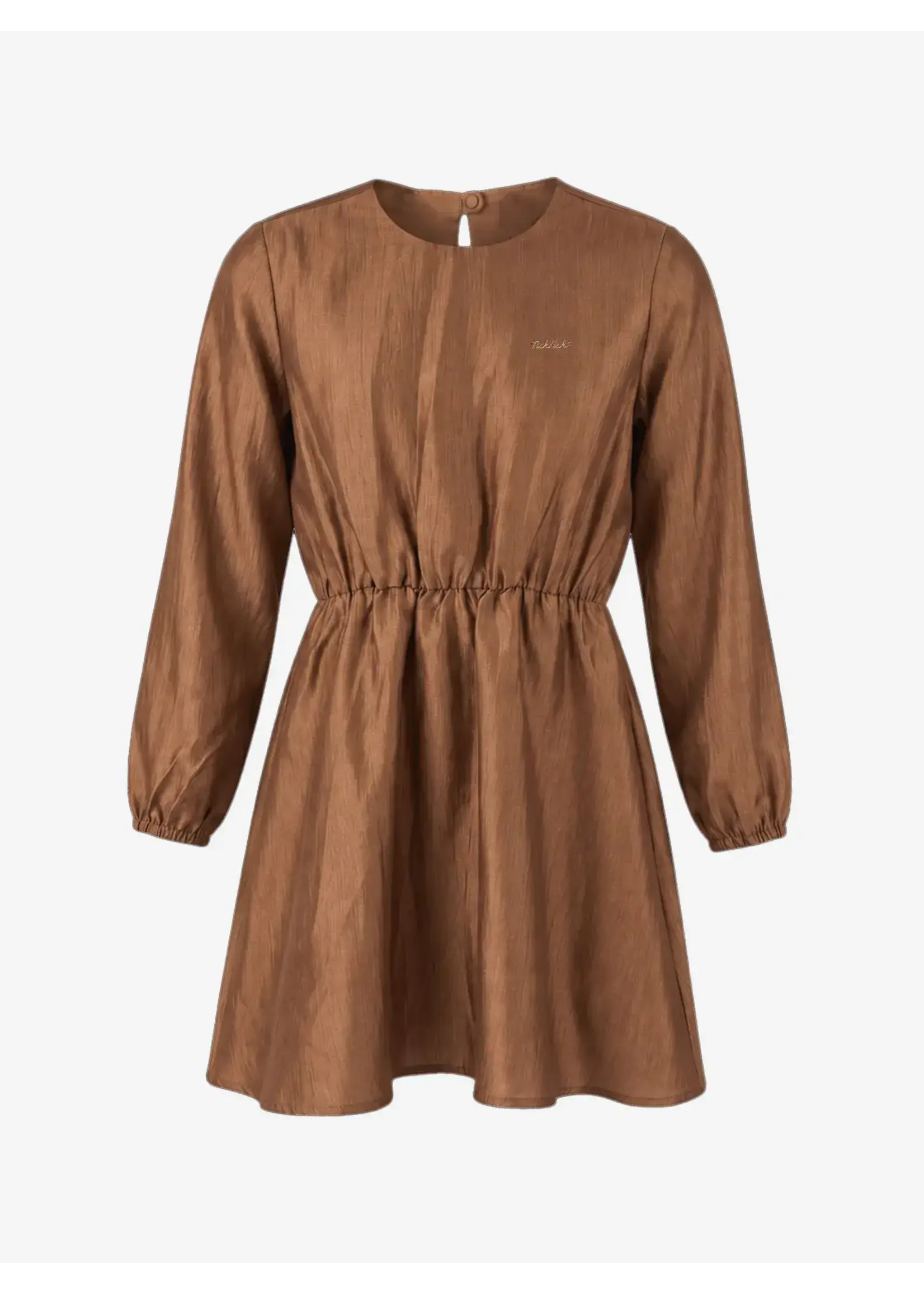 Nik&Nik Nik&Nik Feline Dress Brown Sugar G 5-516 2606