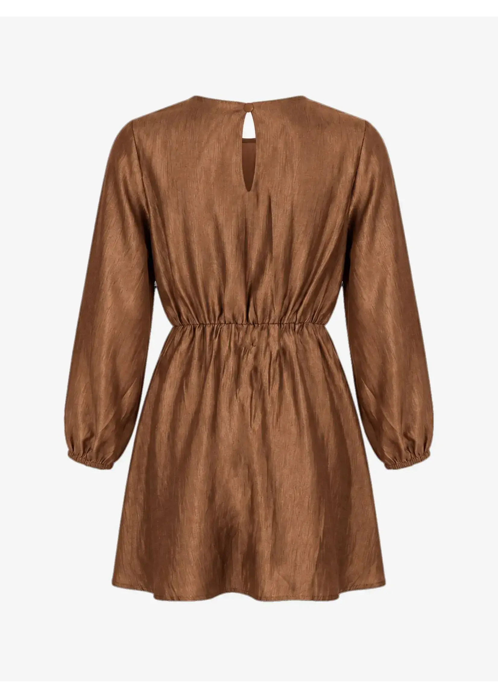 Nik&Nik Nik&Nik Feline Dress Brown Sugar G 5-516 2606