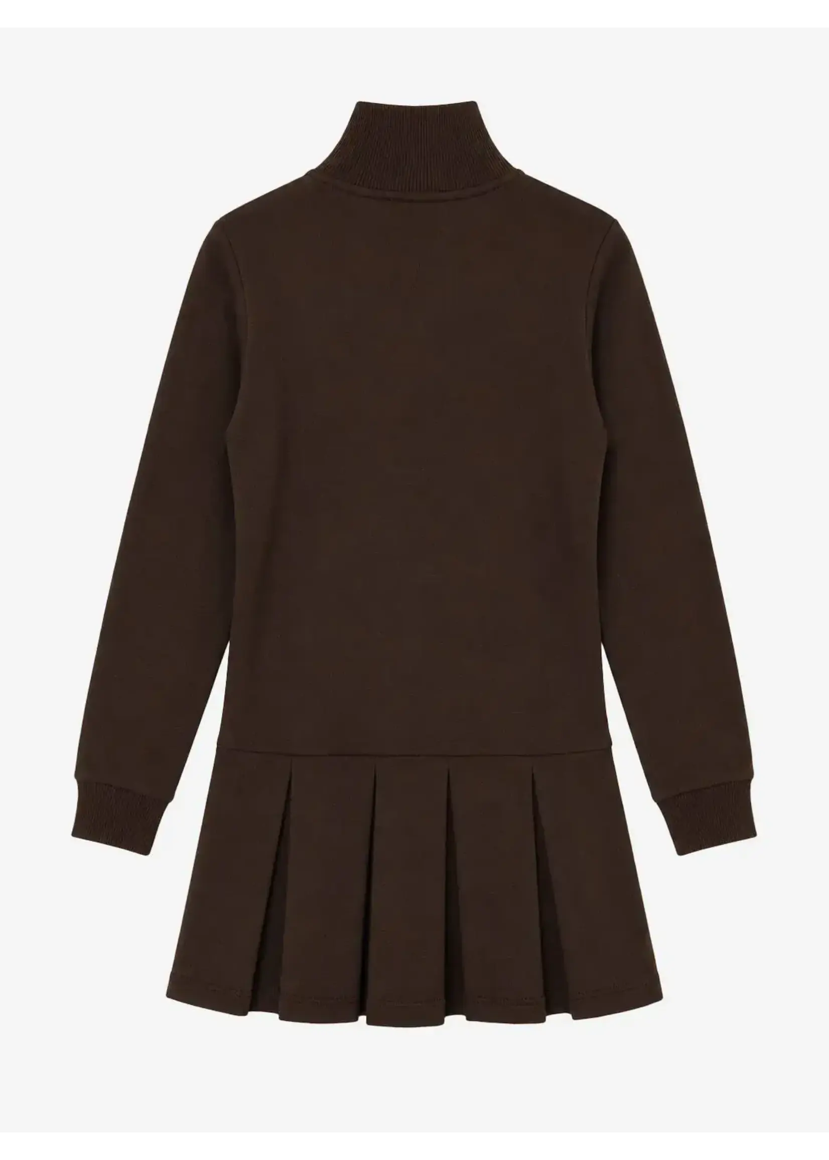 Nik&Nik Nik&Nik Jane Sweat Dress Dark Chocolate G 5-335 2605