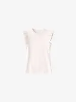Nik&Nik Nik&Nik Eef Rib Top Off White G 8-838 2602