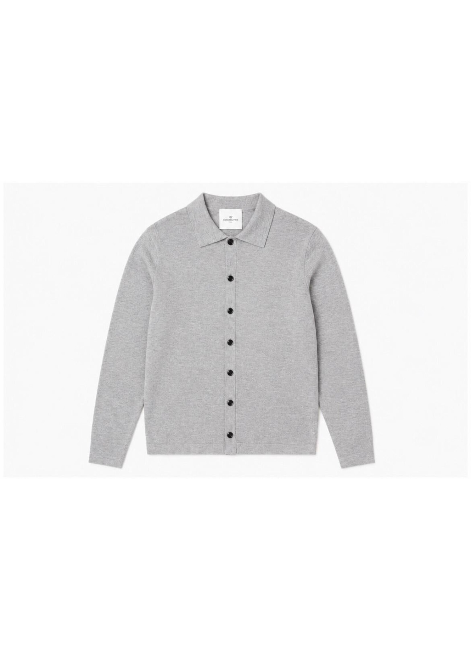 Emanuel Pris Emanuel Pris POLO APERTA GRIGIO EMG7153-31R