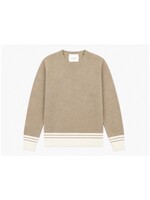 Emanuel Pris Emanuel Pris MAGLIA MEZZOCOLLO FANGO/OFF WHITE EMG7154-30R