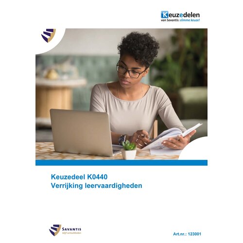 123001 - Keuzedeel K0440 Verrijking leervaardigheden (papieren versie)