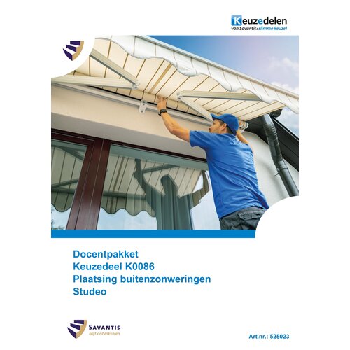 525023 - Docentpakket K0086 Plaatsing buitenzonweringen