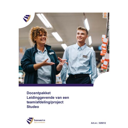525012 - Docentpakket Leidinggevende van een team/afdeling/project