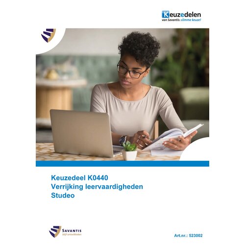 523002 - Keuzedeel K0440 Verrijking leervaardigheden (Studeo versie)