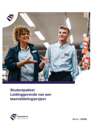 125006 - Studentpakket: Leidinggevende van een  team/afdeling/project (papieren versie)