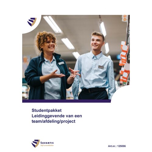 125006 - Studentpakket: Leidinggevende van een  team/afdeling/project (papieren versie)