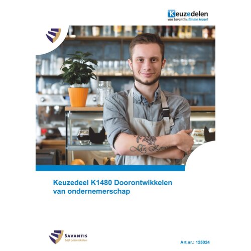 125024 Keuzedeel K1480 Doorontwikkelen van ondernemerschap (papieren versie)