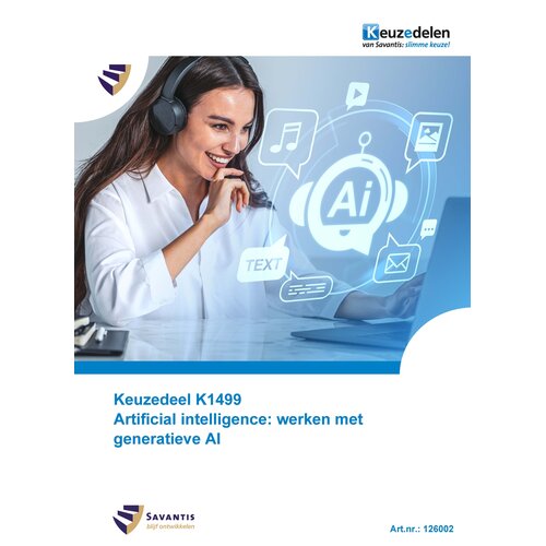 126024 - Keuzedeel K1499 Artificial Intelligence (papieren versie)