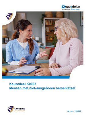 126001 Keuzedeel K0067 Mensen met niet-aangeboren hersenletsel (Papieren versie)