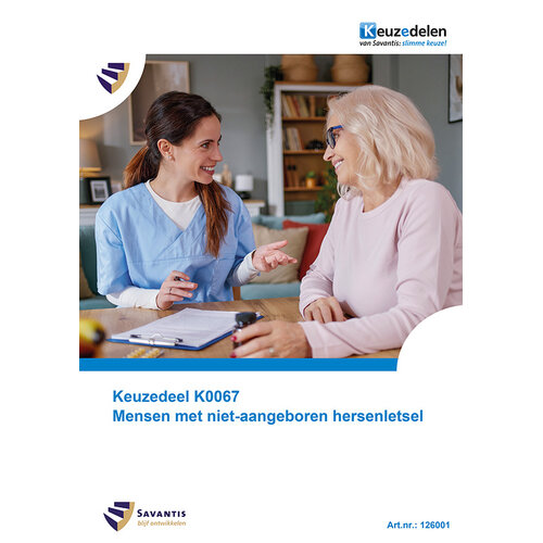 126001 Keuzedeel K0067 Mensen met niet-aangeboren hersenletsel (Papieren versie)