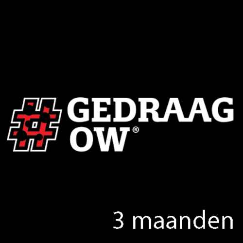 526025 Lesmateriaal #GedraagOW - 3 maanden