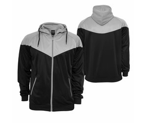 Urban Classics Arrow Sport Zip Hoody BlackGrey Jaza Fashion Urban Classics Diagonal Zip Hoody BlackRasta Jaza Fashion