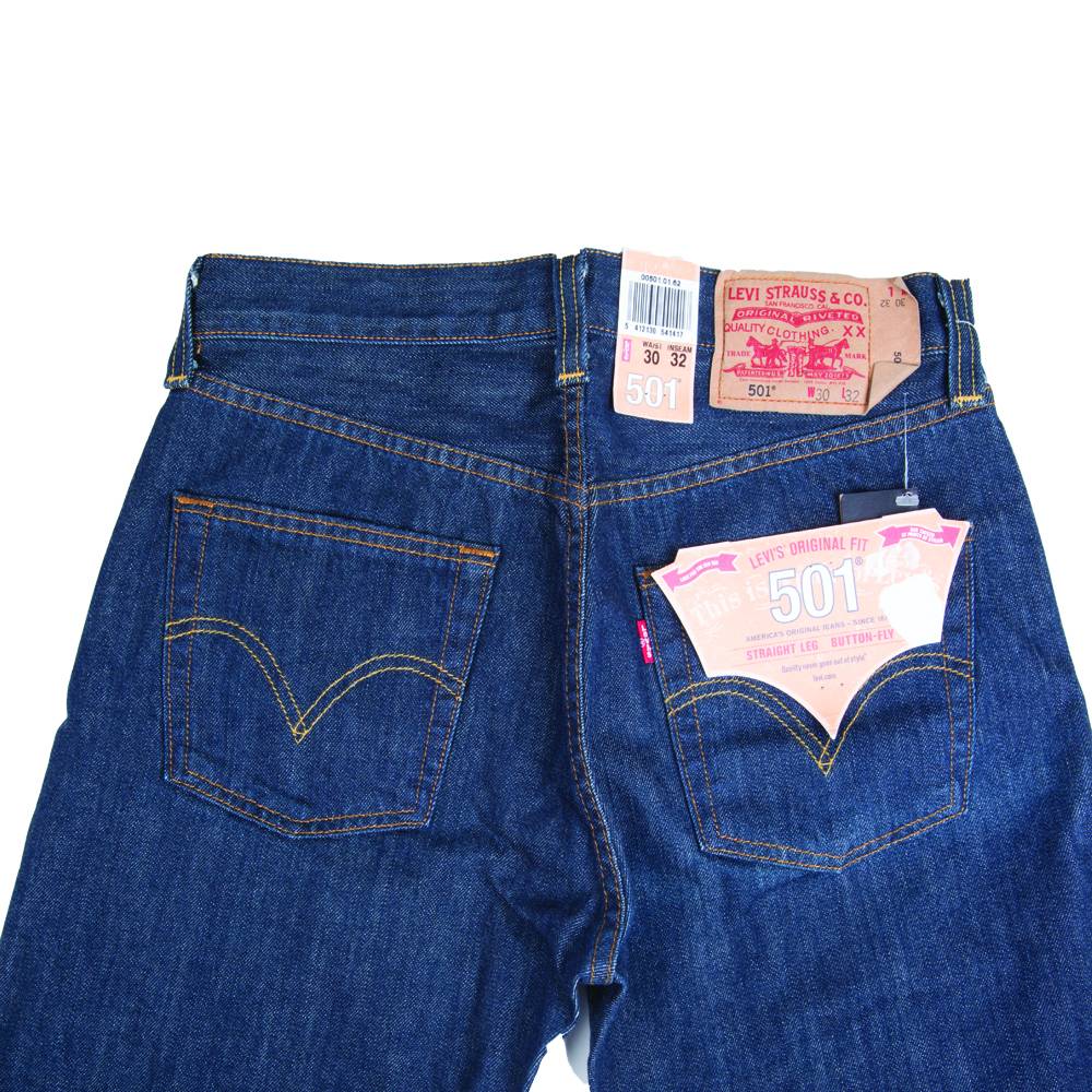 Levi's 501, Straight Leg Button Fly 