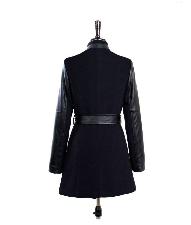 black wool jacket ladies