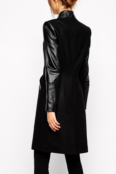 ladies wool overcoat