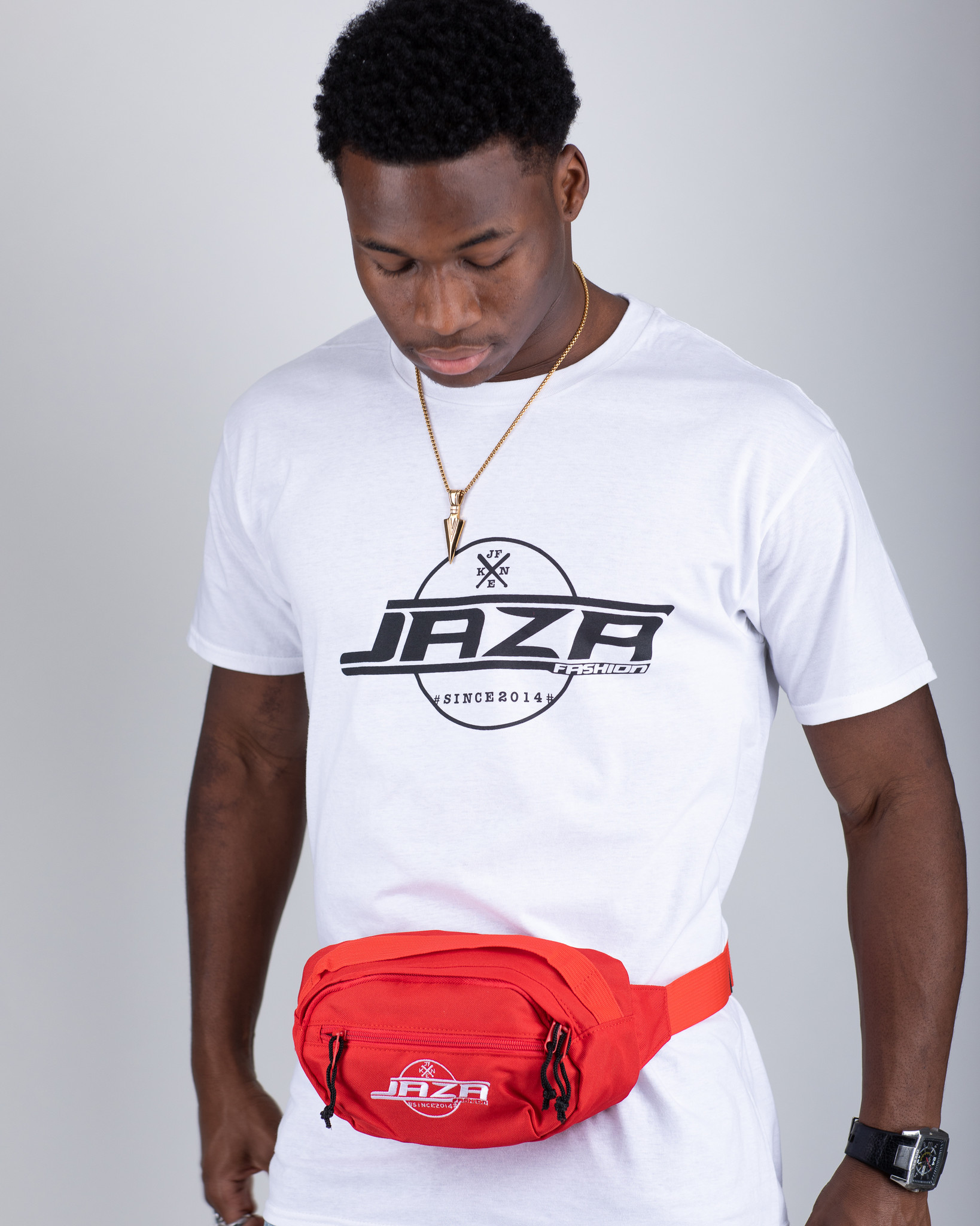 Jaza Fashion Jaza Fashion Crossbody bag in Red