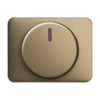 Busch-Jaeger dimmerknop draai/druk dimmer Alpha brons (6540-21)