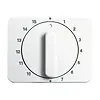 Busch-Jaeger draaigreep tijdschakelaar 15 min Alpha studiowit glans OP=OP (1770-24G-101)