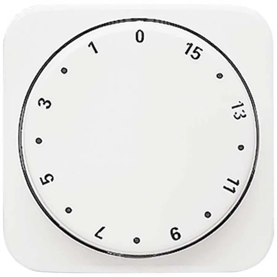 Busch-Jaeger draaiknop tijdschakelaar 15 min Reflex SI (1770-214-102)