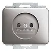 Busch-Jaeger wandcontactdoos zonder randaarde kindveilig Alpha platin OP=OP (2300-01 UC-20-500) Busch-Jaeger wandcontactdoos zonder randaarde kindveilig Alpha platin OP=OP (2300-01 UC-20-500)
