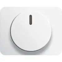 Busch-Jaeger dimmerknop draai/druk dimmer Alpha studiowit glans OP=OP (6540-24G)