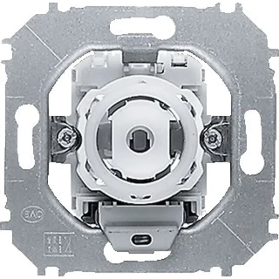 Busch-Jaeger 2-polige schakelaar met controleverlichting tbv impuls serie (2001/2 UKGL-101)