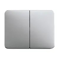 Busch-Jaeger schakelwip 2-voudig Alpha titanium OP=OP (1785-266)