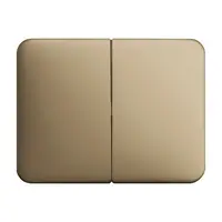 Busch-Jaeger schakelwip 2-voudig Alpha brons OP=OP (1785-21)