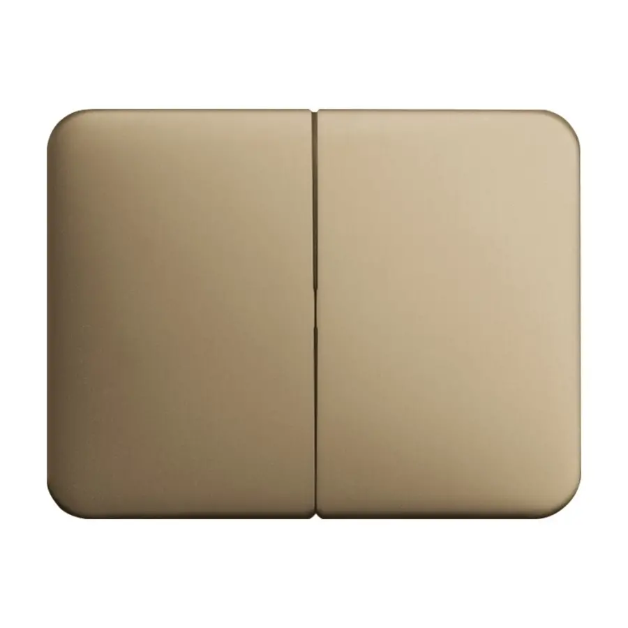 Busch-Jaeger schakelwip 2-voudig Alpha brons OP=OP (1785-21)