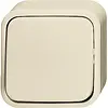 Busch-Jaeger kruisschakelaar opbouw AP plus creme (2601/7 AP/11-503)