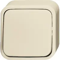 Busch-Jaeger kruisschakelaar opbouw AP plus creme (2601/7 AP/11-503)