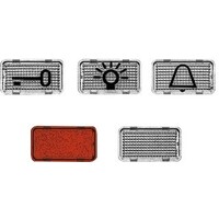 Busch-Jaeger lens rood a44 (2622-12-101)