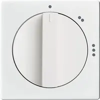 Busch-Jaeger draaiknop driestandenschakelaar Future Linear studiowit glans (2542 DR/02-84)