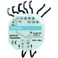 Busch-Jaeger jal scheidrel 12-48vdc 2x6a (6415/24)