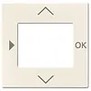Busch-Jaeger centraalplaat voor timer en thermostaat creme (6435-82) Busch-Jaeger centraalplaat voor timer en thermostaat creme (6435-82)