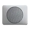 Busch-Jaeger centraalplaat radioluidspreker Alpha titanium OP=OP (8253-266) Busch-Jaeger centraalplaat radioluidspreker Alpha titanium OP=OP (8253-266)