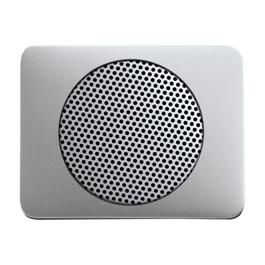 Busch-Jaeger centraalplaat radioluidspreker Alpha titanium OP=OP (8253-266)