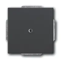 Busch-Jaeger snoerkap inclusief draagring Future Linear zwart mat (1749-885)