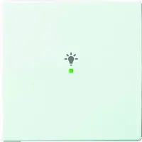 Busch-Jaeger bedieningswip 1-voudig met symbool licht Future Linear studiowit glans (6231-10-84)