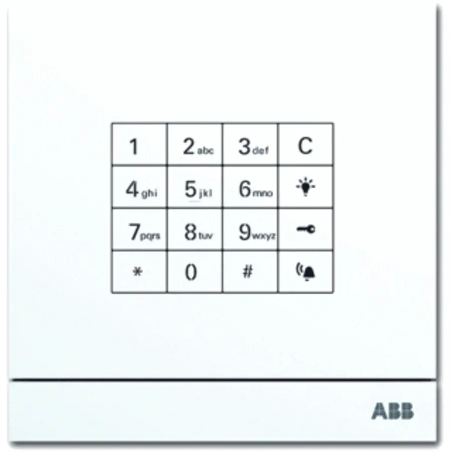 Busch-Jaeger welcome keypad buitenp wit (83100/71-664)
